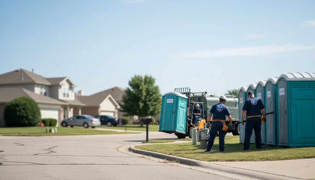 Porta Potty Rental in Creston, IL near me
